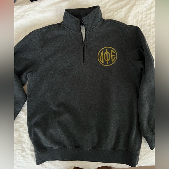 Delta Phi Epsilon DPHIE Quarter Zip - Picture 2 of 2